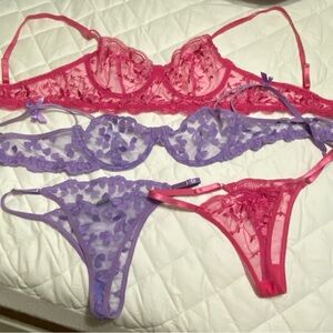 2 sets of lingerie 🩷💜
